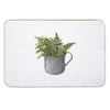 Fern Leaves  Dirt-Trapping Bath Mat