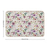 Boho Floral, Watercolor Floral, Boho Decor  Toxin-Free Bath Mat