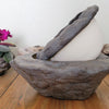 Large Natural Stone Self Watering Planter