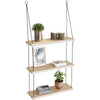 3-Tier Wooden Floating Shelf for Boho Decor