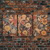 Midcentury Modern Framed Canvas Wall Art Set Flowers Bouquet Floral Botanical Prints Art Boho Wall Decor, Retro Wall Art, Minimalist Decor