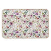 Boho Floral, Watercolor Floral, Boho Decor  Toxin-Free Bath Mat