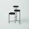 Modern Black Metal 3-Tier Flower Pot Plant Stand