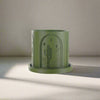 BOHO Cactus/ Dessert Design Planter w/ Drip Tray (Available in Multiple Sizes & Colors)