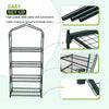Mini Portable Greenhouse Cover with Frame, Outdoor, Balcony, Temperature Retaining, Waterproof, Flower, Plants, Gardening