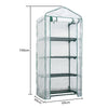 Mini Portable Greenhouse Cover with Frame, Outdoor, Balcony, Temperature Retaining, Waterproof, Flower, Plants, Gardening
