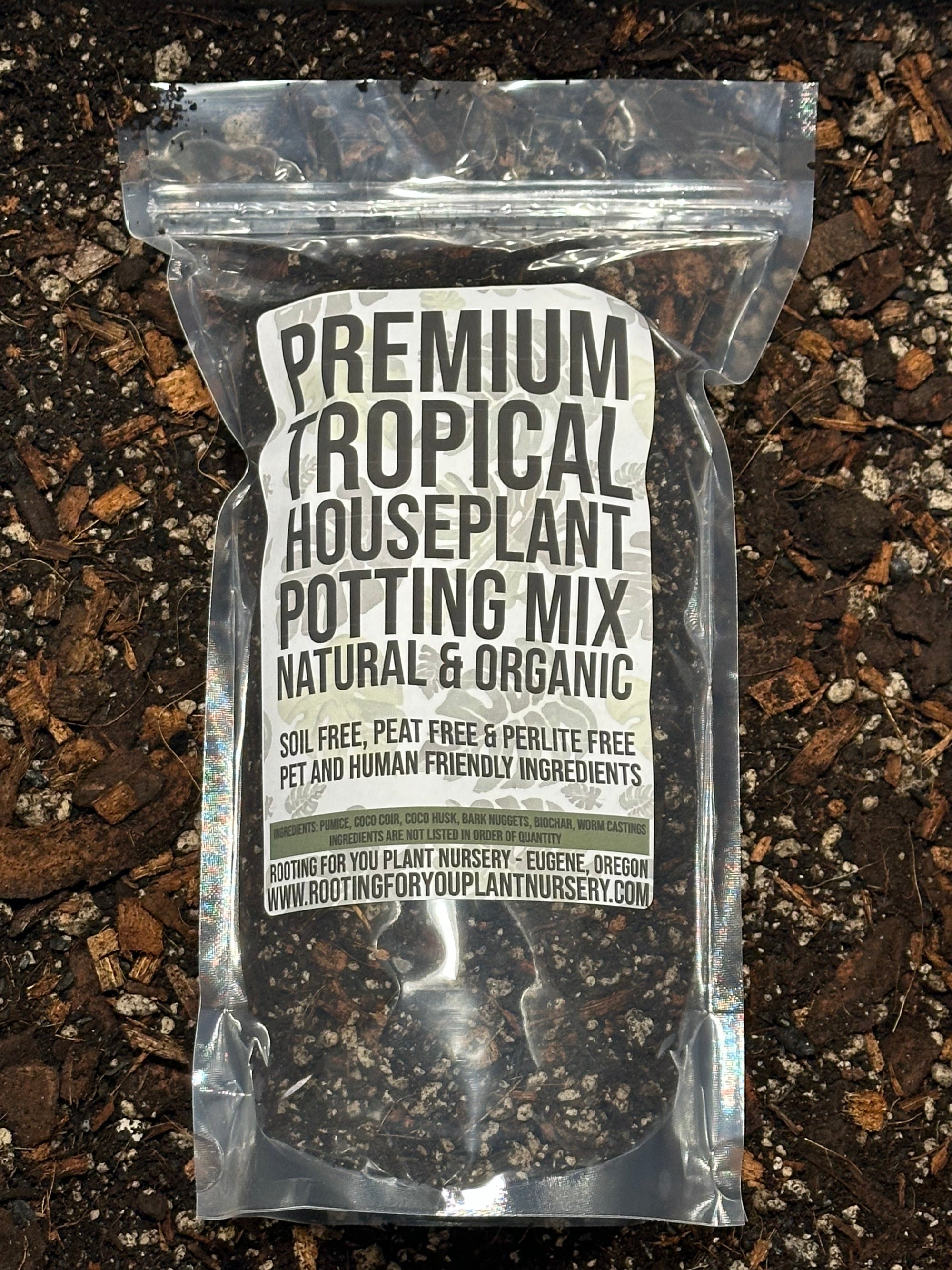 Premium Tropical Houseplant Potting Mix - General Purpose For Tropical Houseplants