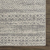 Light Gray Washable Boho Rug
