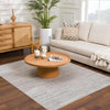 Light Gray Washable Boho Rug