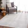 Light Gray Washable Boho Rug