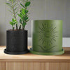 Moon Planter w/ drainage