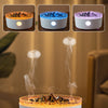 Volcano Aromatherapy Diffuser | Flame & Jellyfish Mist | 300ml