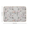 Modern Boho Watercolor And Ink Floral Bohemian  Slip-Resistant Bath Mat