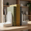 Ribbed Modern Bookend Propagation Station