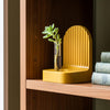 Ribbed Modern Bookend Propagation Station