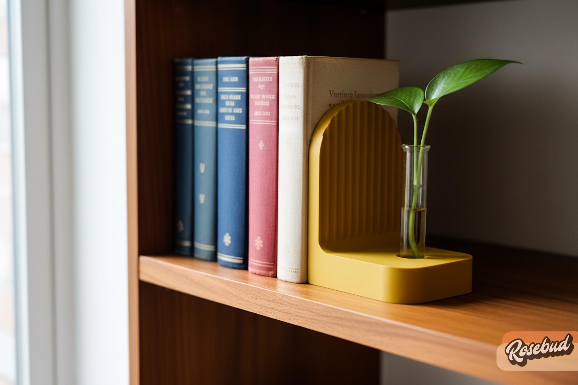 Ribbed Modern Bookend Propagation Station