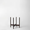 Rounded Hardwood Plant Stand