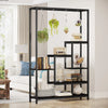 Modern 5-Tier Tall Metal Plant Stand w/ Hanging Plant Hooks