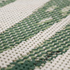 Waterproof Outdoor Rug Ostende Palm Leaf Design - Beige Green