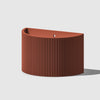 Stylish Ribbed Wall Planter