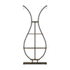 Tall Metal Plant Stand with 5 Tiers w/ 2 Hanging Plant Hooks